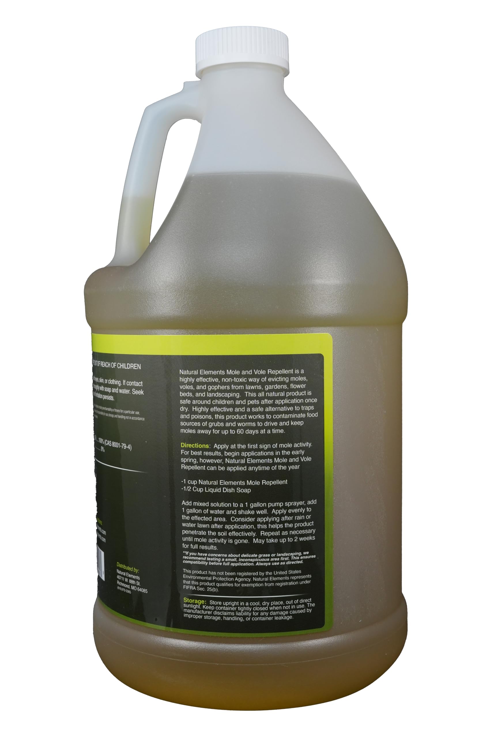 Natural Elements 128oz-packaging offers a full-gallon solution for larger properties.