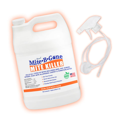 Naturasil Mite Killer Spray bottle demonstrates a ready-to-use solution for homes and farms.