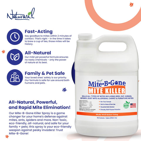 Naturasil Mite Killer Spray coop scene demonstrates safe use around poultry housing.
