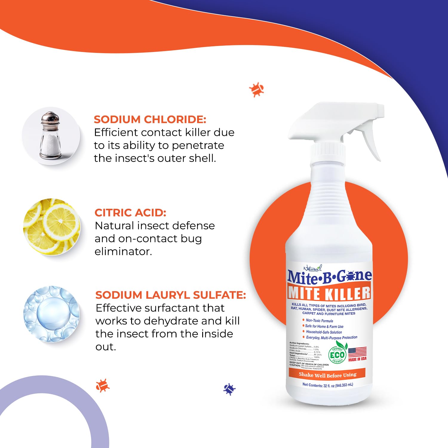 Naturasil Mite Killer Spray pet-safe usage around family and pets.