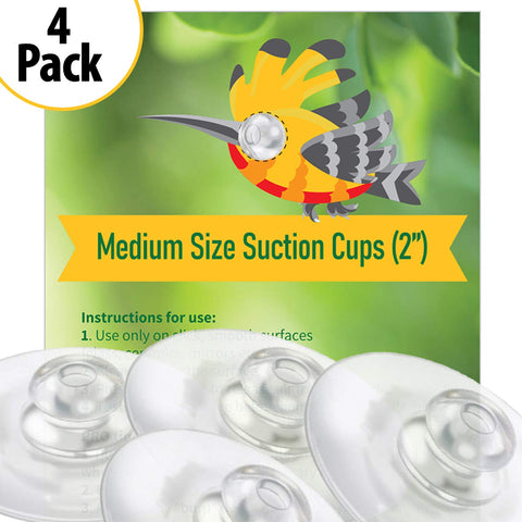 Nature Anywhere heavy-duty suction cups for shower accessories and bath organizers.