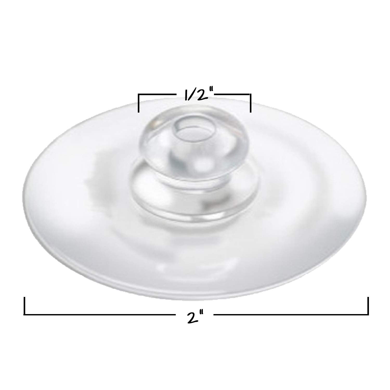Nature Anywhere replacement suction cups shown being dunked for cleaning and reuse.
