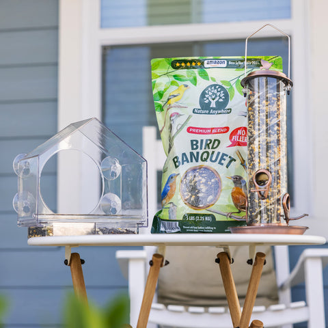 Nature Anywhere value-packed seed promotes efficient feeding with less waste