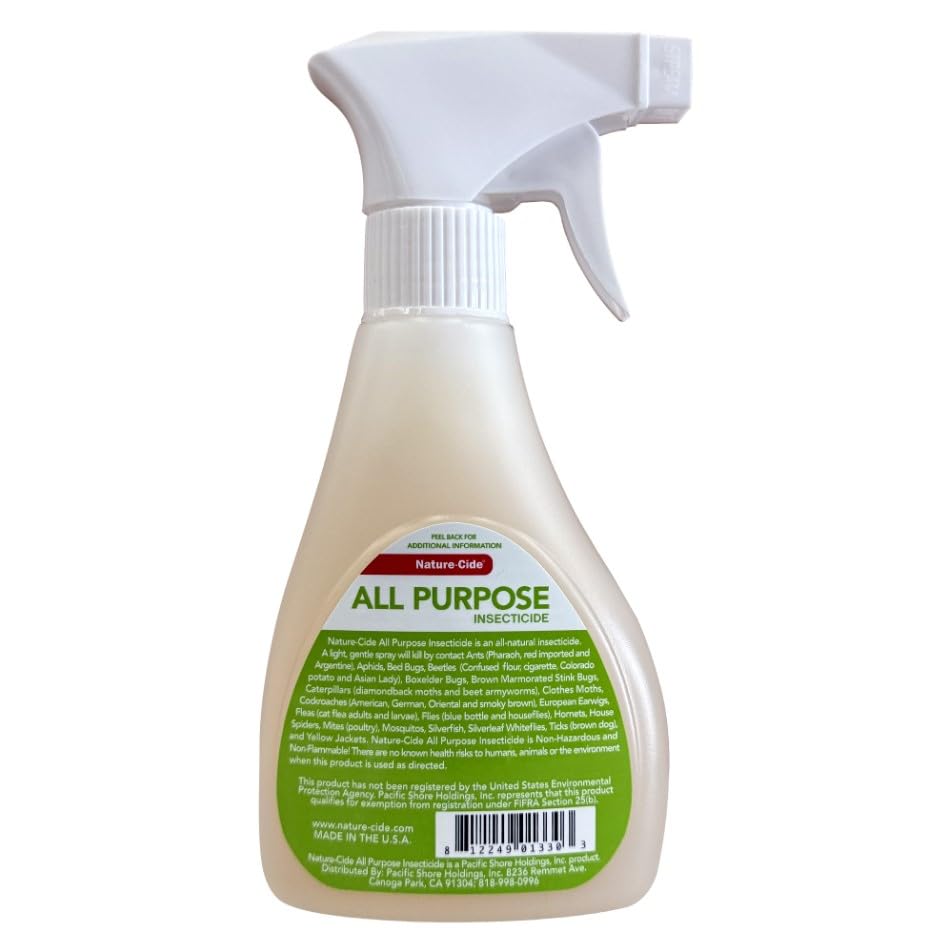 Nature-Cide All Purpose Spray uses natural ingredients for a safer home environment.