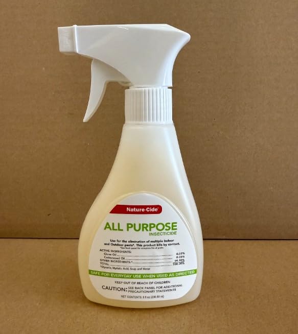 Nature-Cide All Purpose Spray features a low-odor formula for comfortable room use.