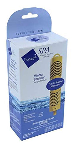Nature2 Spa Mineral Sanitizer 3 Pack W20750 eco-packaging emphasizes sustainable spa care.