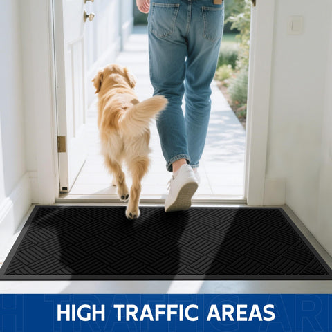 Naturei 24x72 inch door mat for larger doorways
