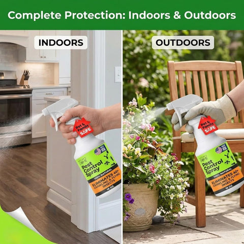 Nature's Dome Pest Control Spray ready-to-use formula for quick indoor relief.