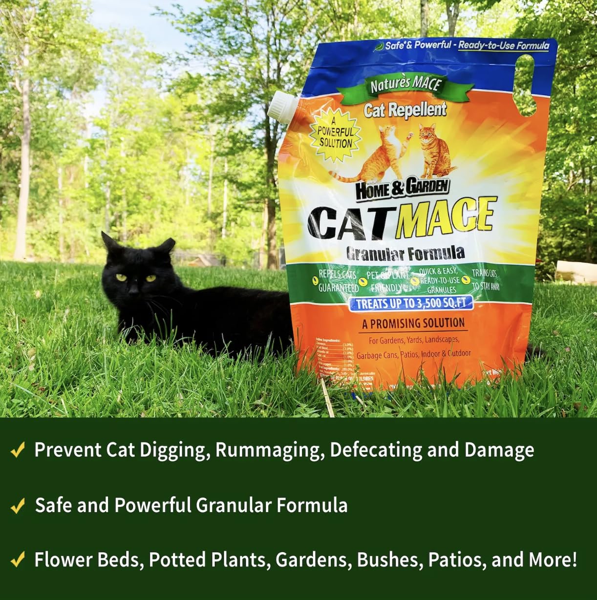 Nature's MACE Cat Mace weather resistant formula.
