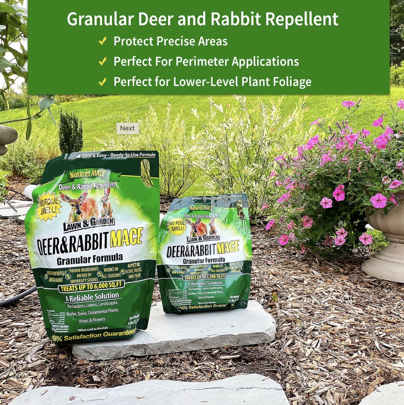 Nature's MACE protects plants year-round with soil-activated all-season protection