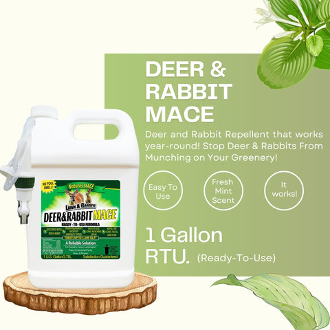Nature's MACE garden-barrier highlights mint-scented deterrent for yards