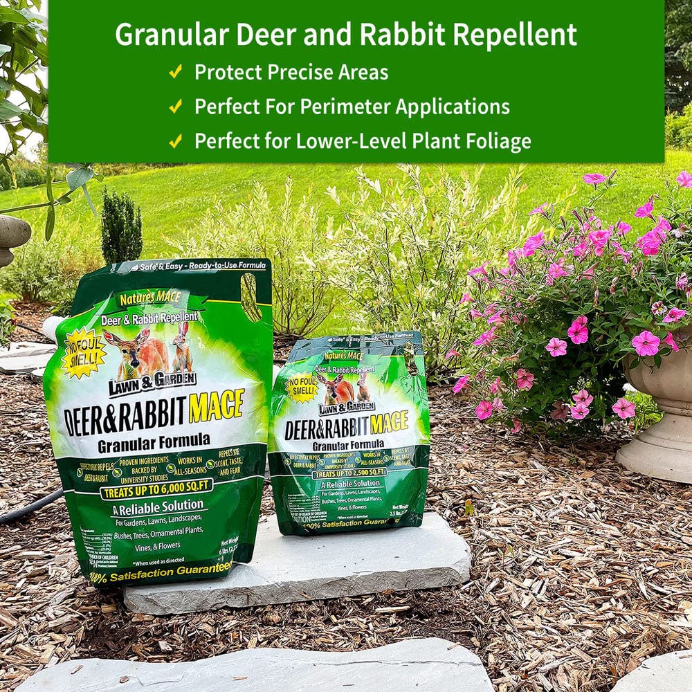 Nature's MACE Deer Repellent Safe around people, pets, and plants