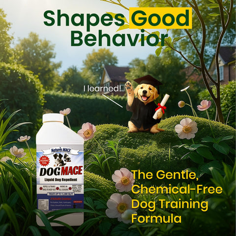 Nature's MACE Dog Mace concentrate 40oz ready for mixing and flexible outdoor use.