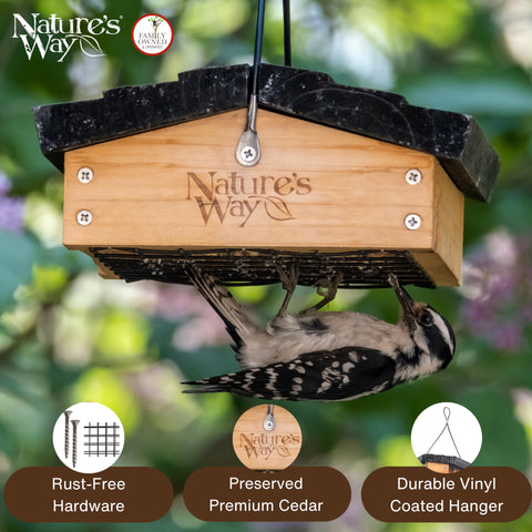 Nature's Way Bird Products CWF2 rust-free hardware for durable outdoor use
