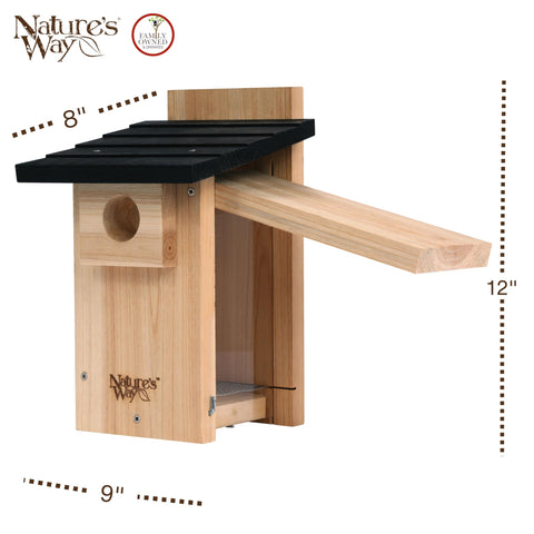 Nature's Way CWH4 stay-clear viewing window demonstrates crack-resistant design