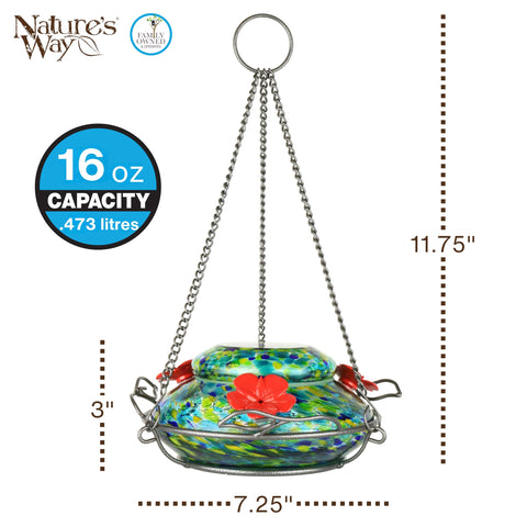 Nature's Way GHF7 wide opening eases filling and cleaning.