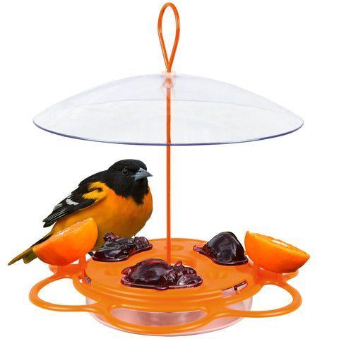 Nature's Way OFP1 with bee guards protects nectar for orioles