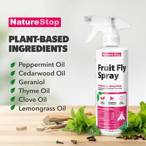 NatureStop dining area spray used to manage indoor activity