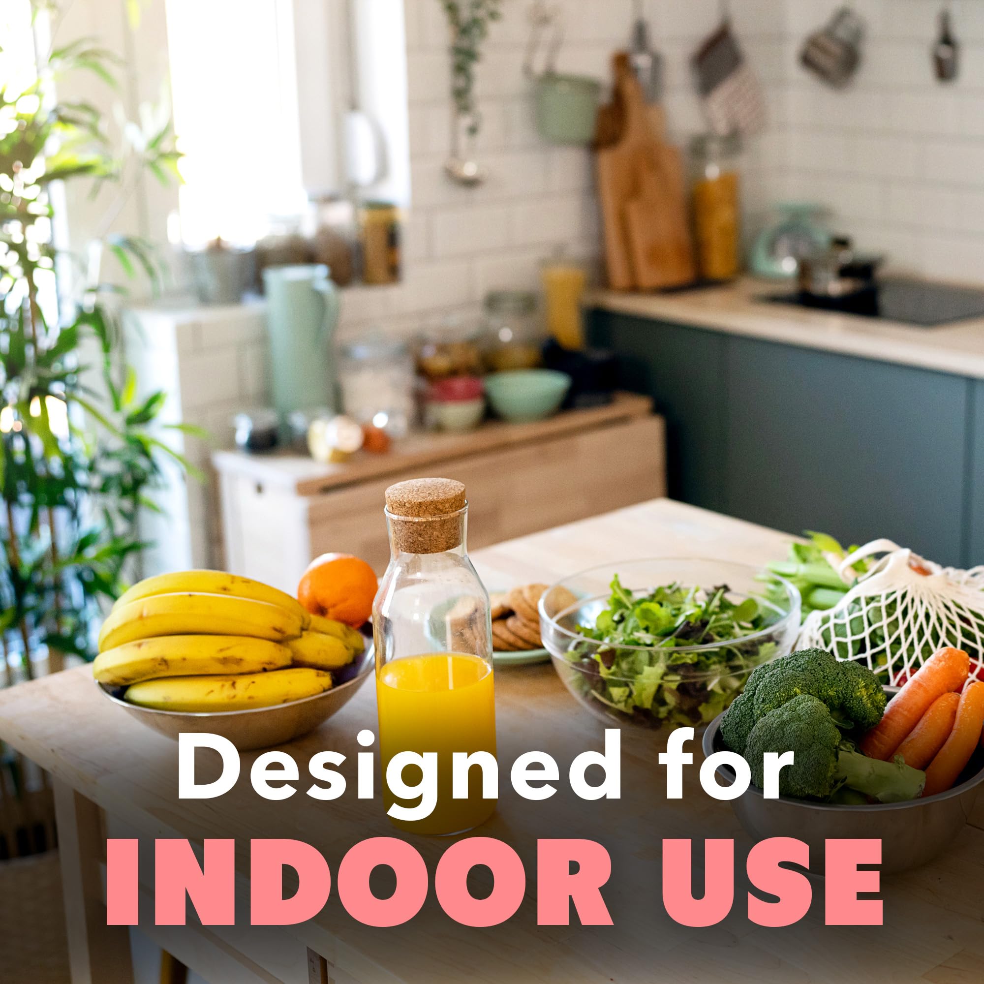 NatureStop discreet design image showing a subtle trap blending with dining areas.