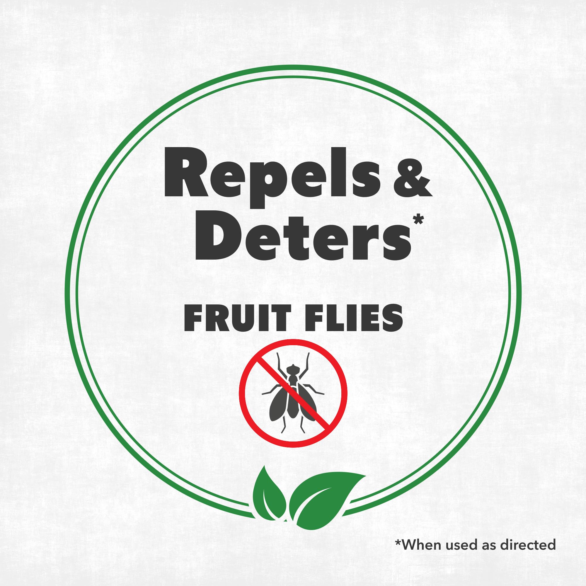 NatureStop kitchen spray application targeting fruit flies near food prep