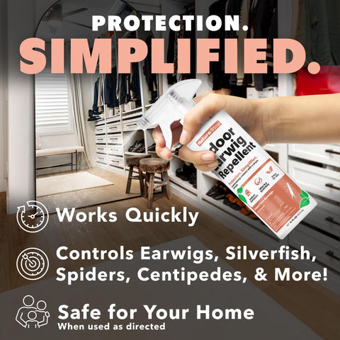 NatureStop made-in-usa earwig spray supports routine pest deterrence.