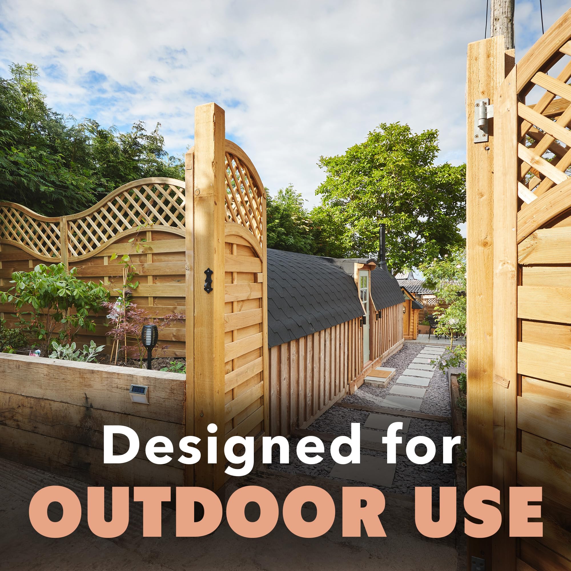 NatureStop Outdoor Deterrent Application used around patios and fences