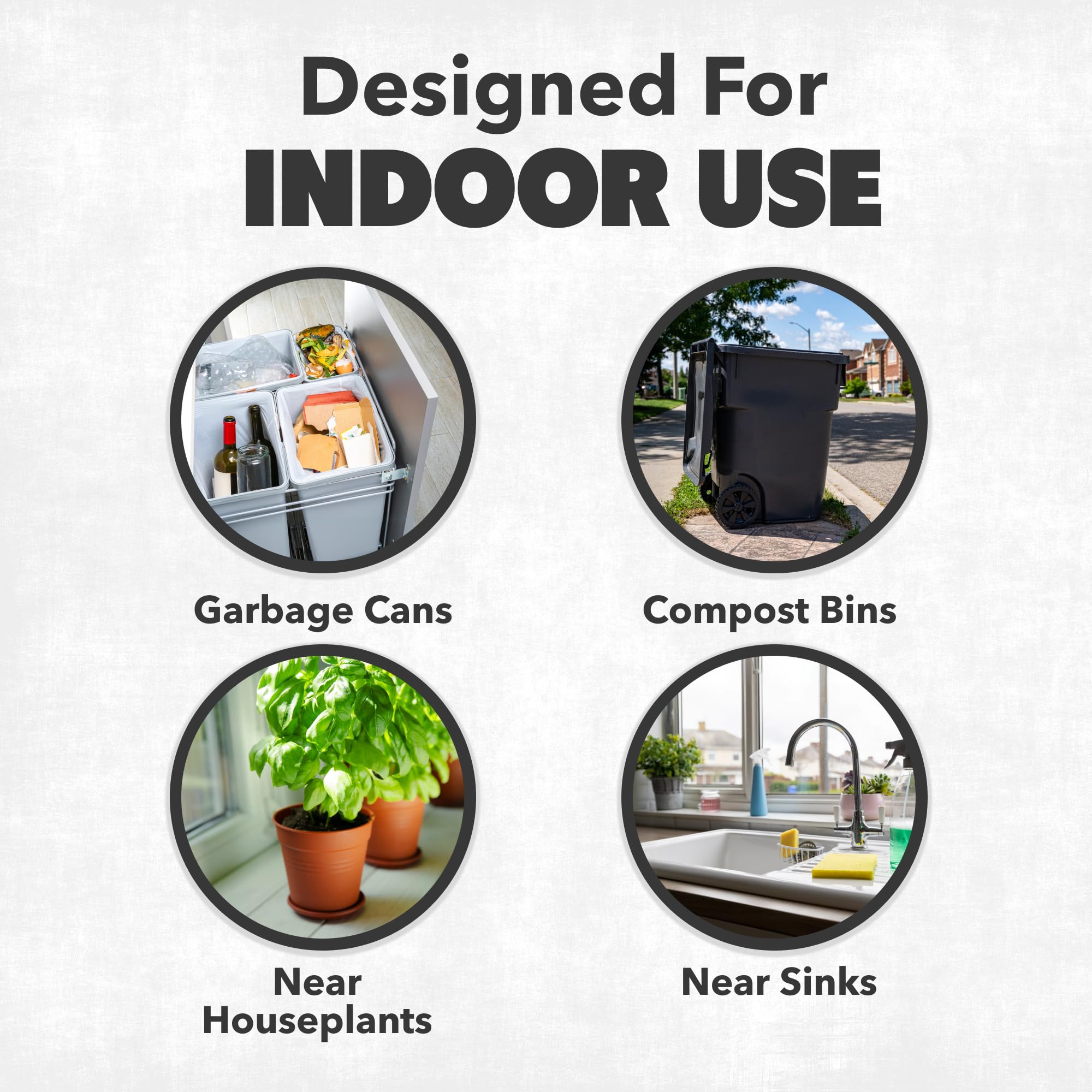 NatureStop sink and dish area fruit fly control in indoor spaces