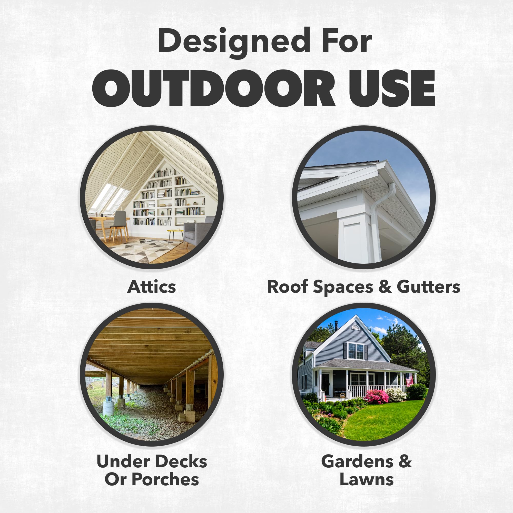 NatureStop Squirrel Repellent Spray used outdoors for ongoing yard deterrence.