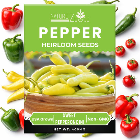NatureZ Edge Anaheim pepper seeds with mild heat suitable for roasting and stuffing.