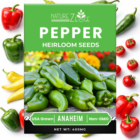 NatureZ Edge Sweet Red Cherry pepper seeds bright colors for fresh eating and garnishes.