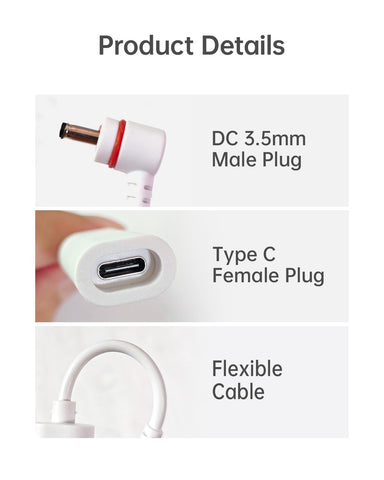 Cable connected to Ring solar panel for uninterrupted camera power.
