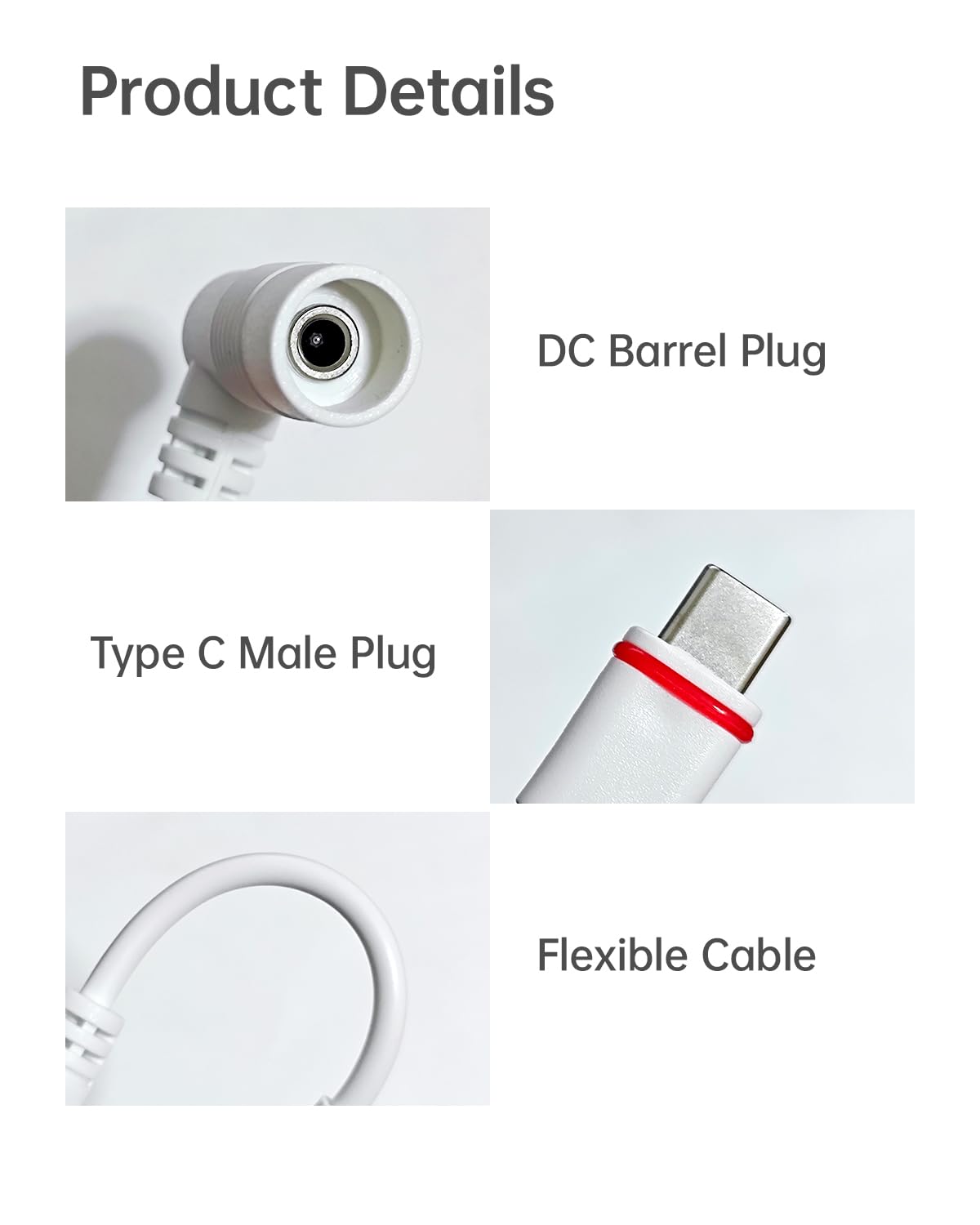 Naubluvo stick-up-cam-pro-compatibility supports steady USB-C power for Stick Up Cam Pro.