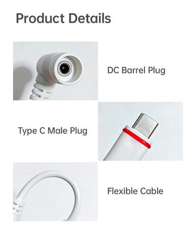 Naubluvo stick-up-cam-pro-compatibility supports steady USB-C power for Stick Up Cam Pro.