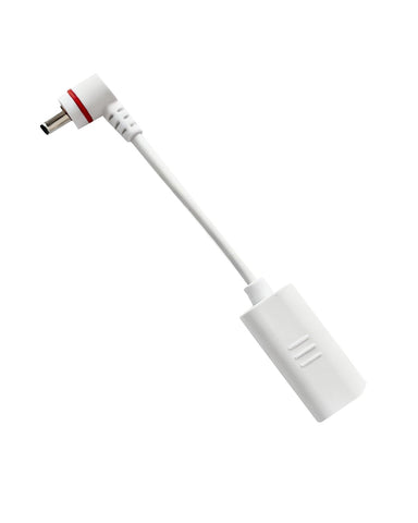 Naubluvo USB-C to barrel adapter for Ring cameras enables easy power delivery.