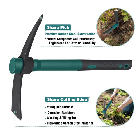 NAUKII carbon steel construction offers sturdiness and long service life.