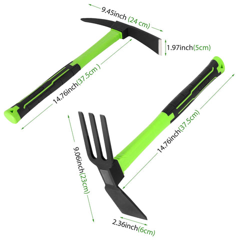 NAUKII carbon steel hoe blade designed for durability and long-lasting performance