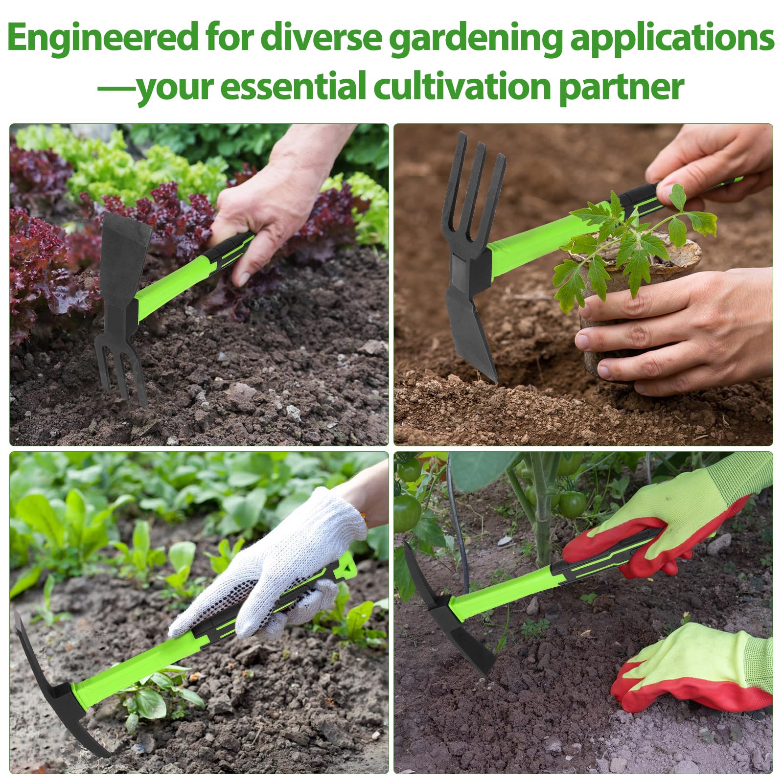 NAUKII easy-to-use hoes support efficient garden bed maintenance