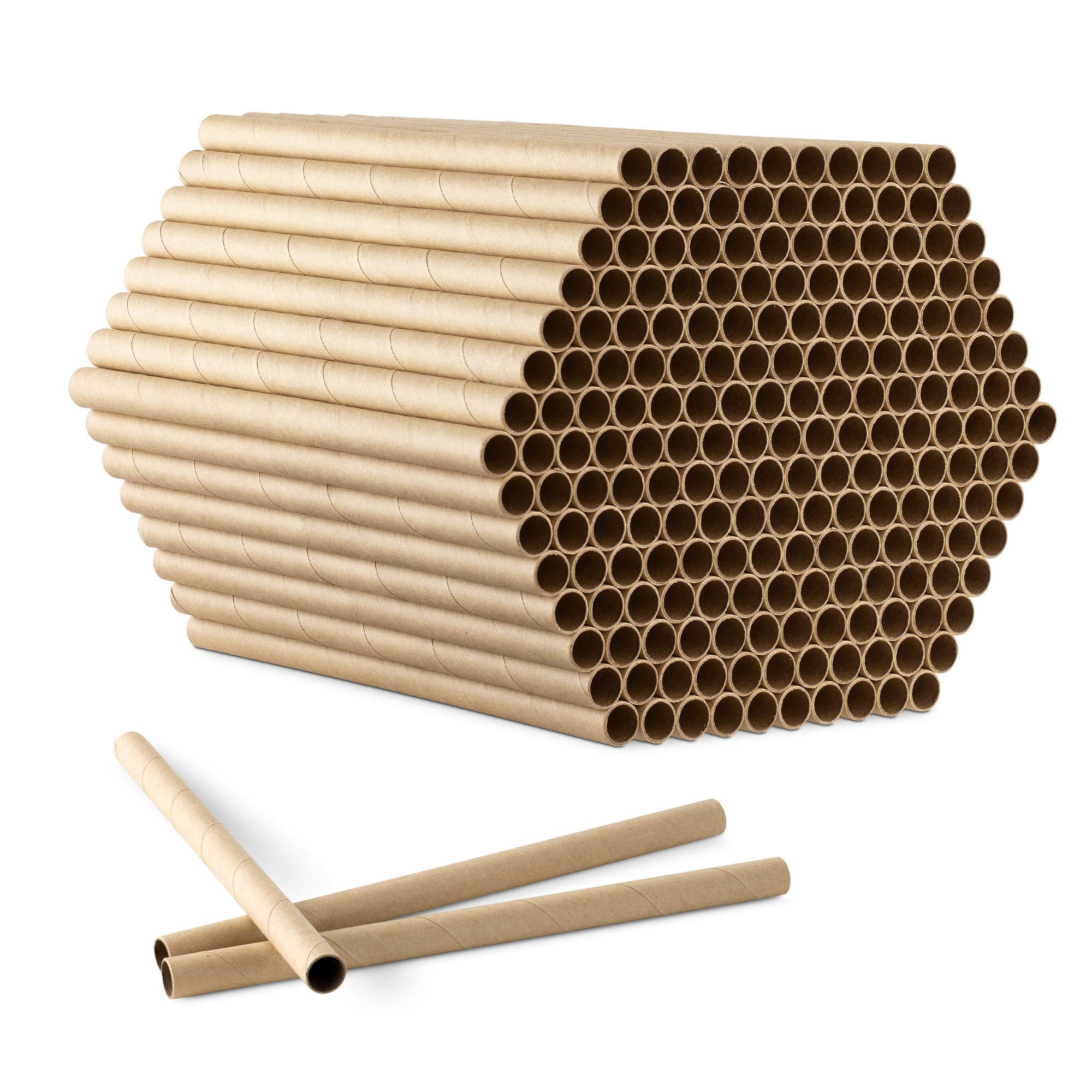 Navaris bee nesting tubes for bug hotel, six inch length inviting solitary mason bees