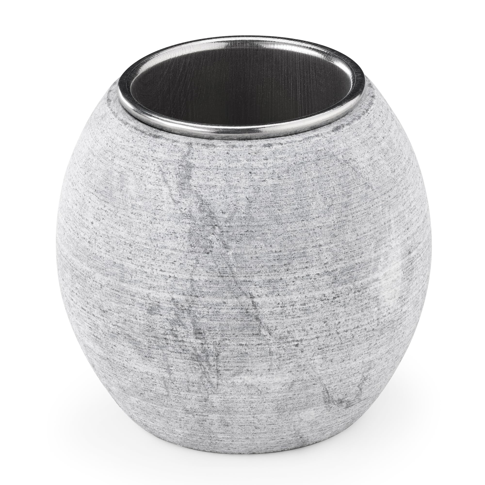 Navaris aromatherapy stone cup enhances your routine with soothing scents.
