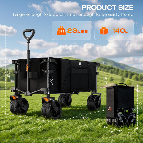 Navatiee heavy-duty steel frame supports durable outdoor use.