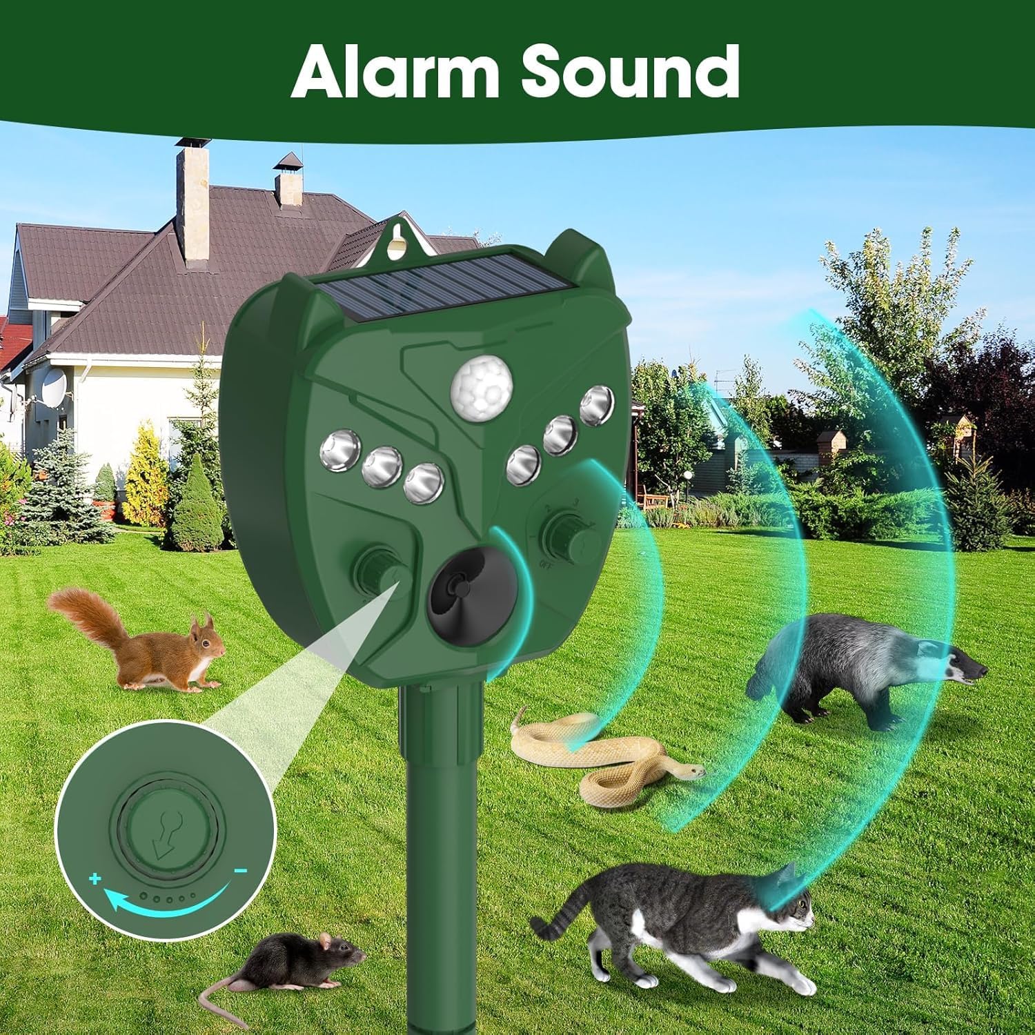 Navisovl humane deterrence reduces wildlife visits without harm.