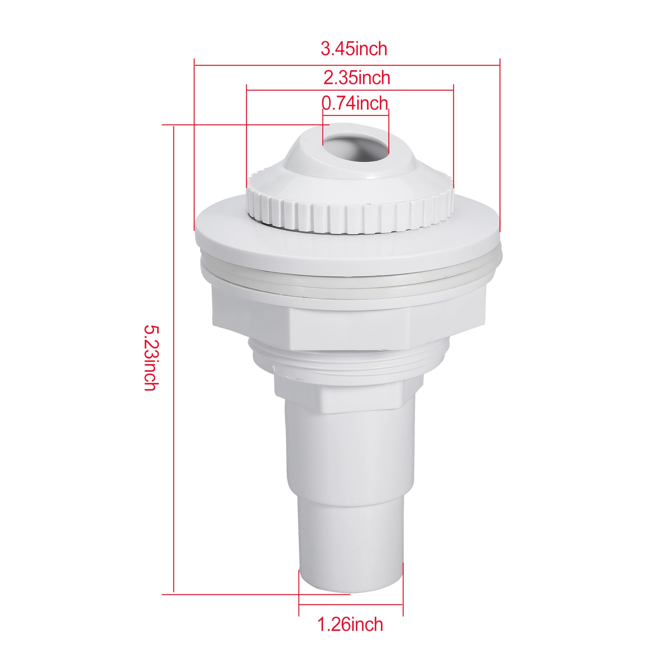 Nayciiy gasket set ensures a tight seal to prevent leaks.