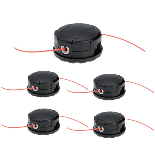 Nayciiy trimmer head on Echo PAS210, quick line replacement.
