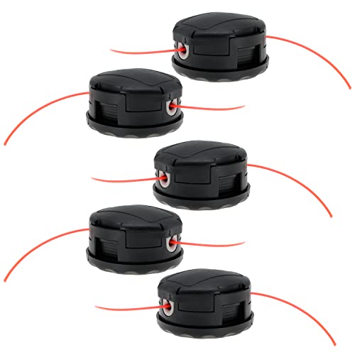 Nayciiy trimmer head on Echo SRM-230, straight shaft compatibility.