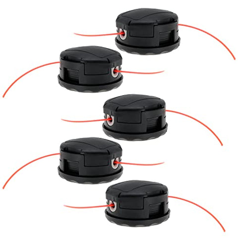 Nayciiy trimmer head on Echo SRM-230, straight shaft compatibility.