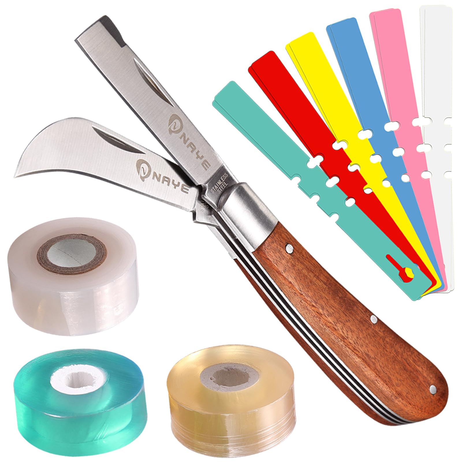 NAYE grafting knife with dual blades for precise budding tasks
