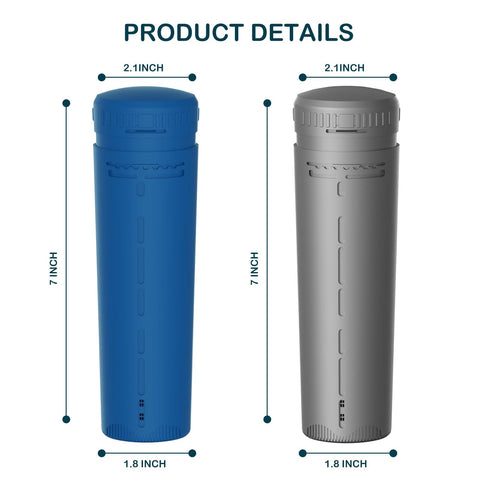 Long-lasting Nayoku mineral cartridge delivers about four months of coverage for up to 600 gallons.