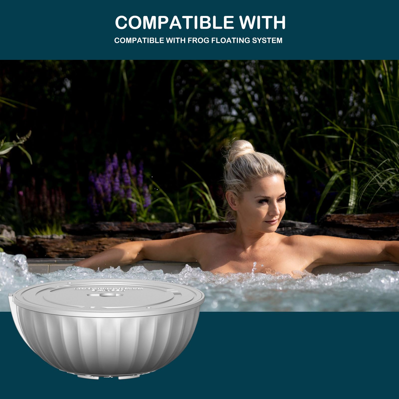 Nayoku odor-free water and gentle surfaces for skin and swimsuits.