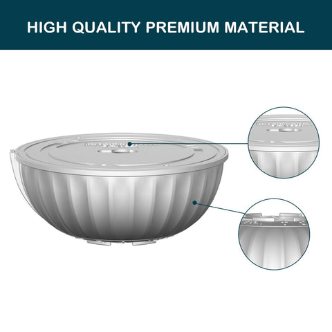 Nayoku cartridge softens water for a more comfortable soak.
