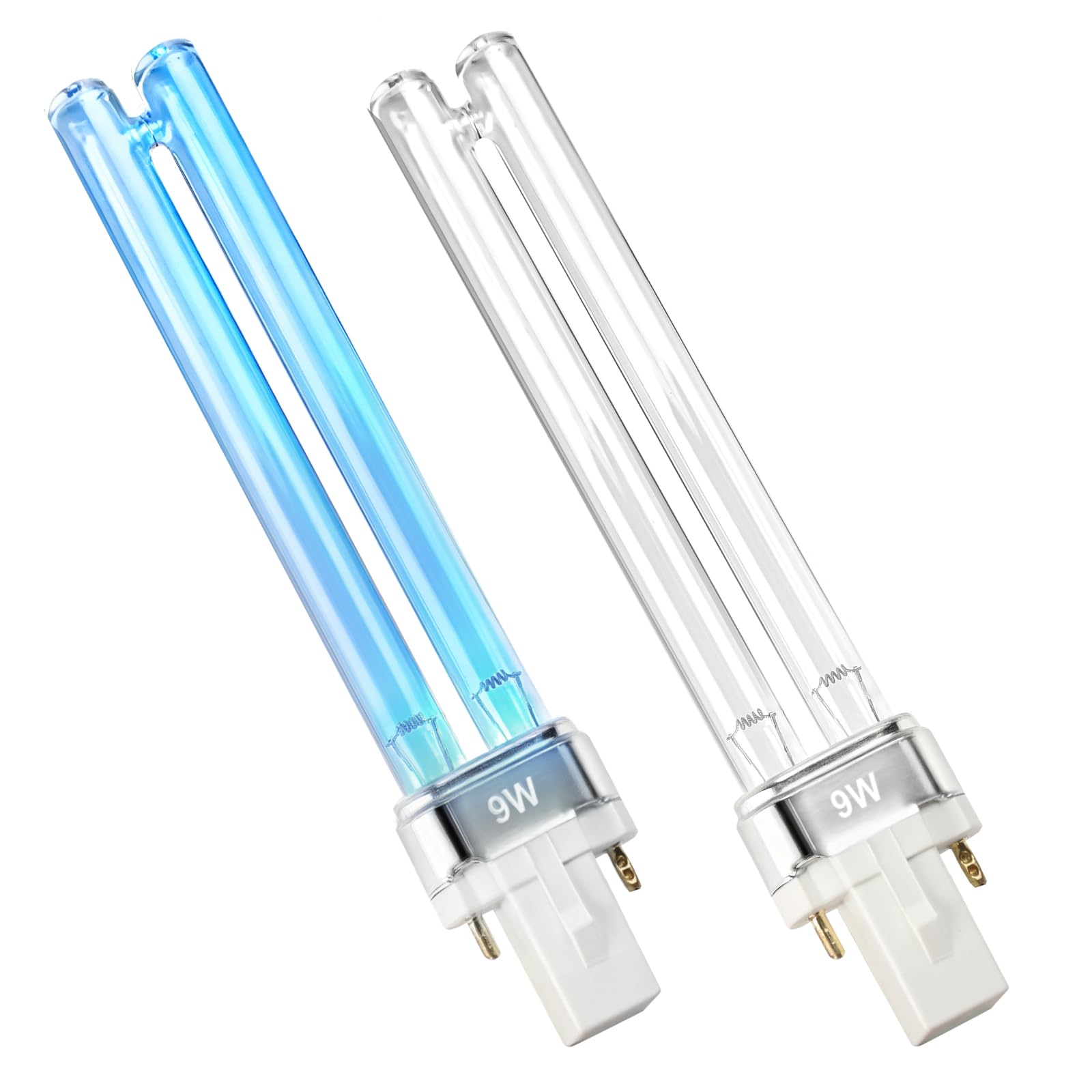 Nbbiww 9W UV bulb with G23 base, ideal for pond clarifier installations.